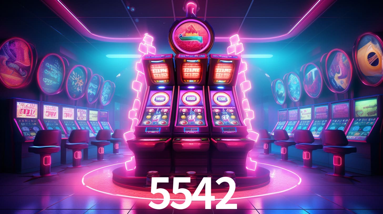 Sinta a adrenalina dos jogos de cassino com 5542